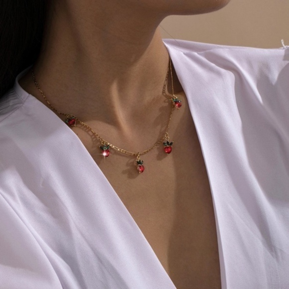 3/$30 💛 Fruit Charm Necklace